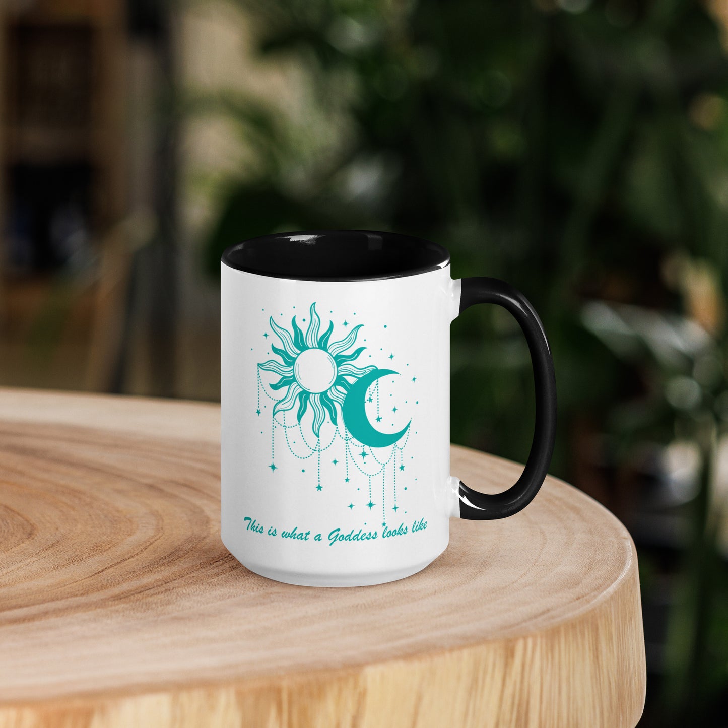 Goddess Mug with Color Inside