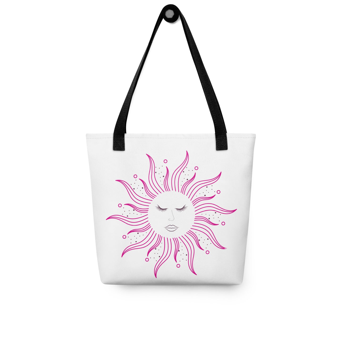 Pink Sun Tote Bag