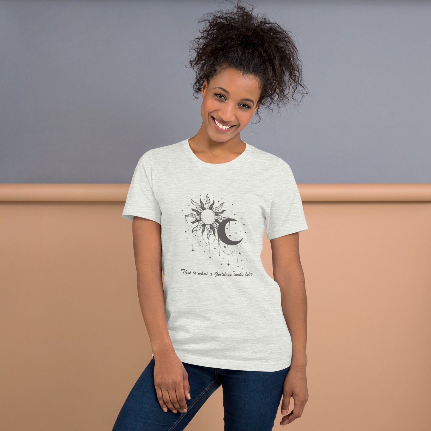 Goddess Gray Unisex T-Shirt