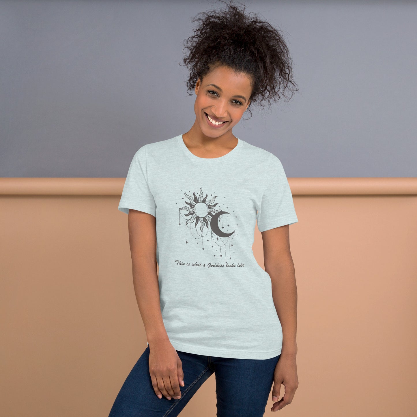 Goddess Gray Unisex T-Shirt