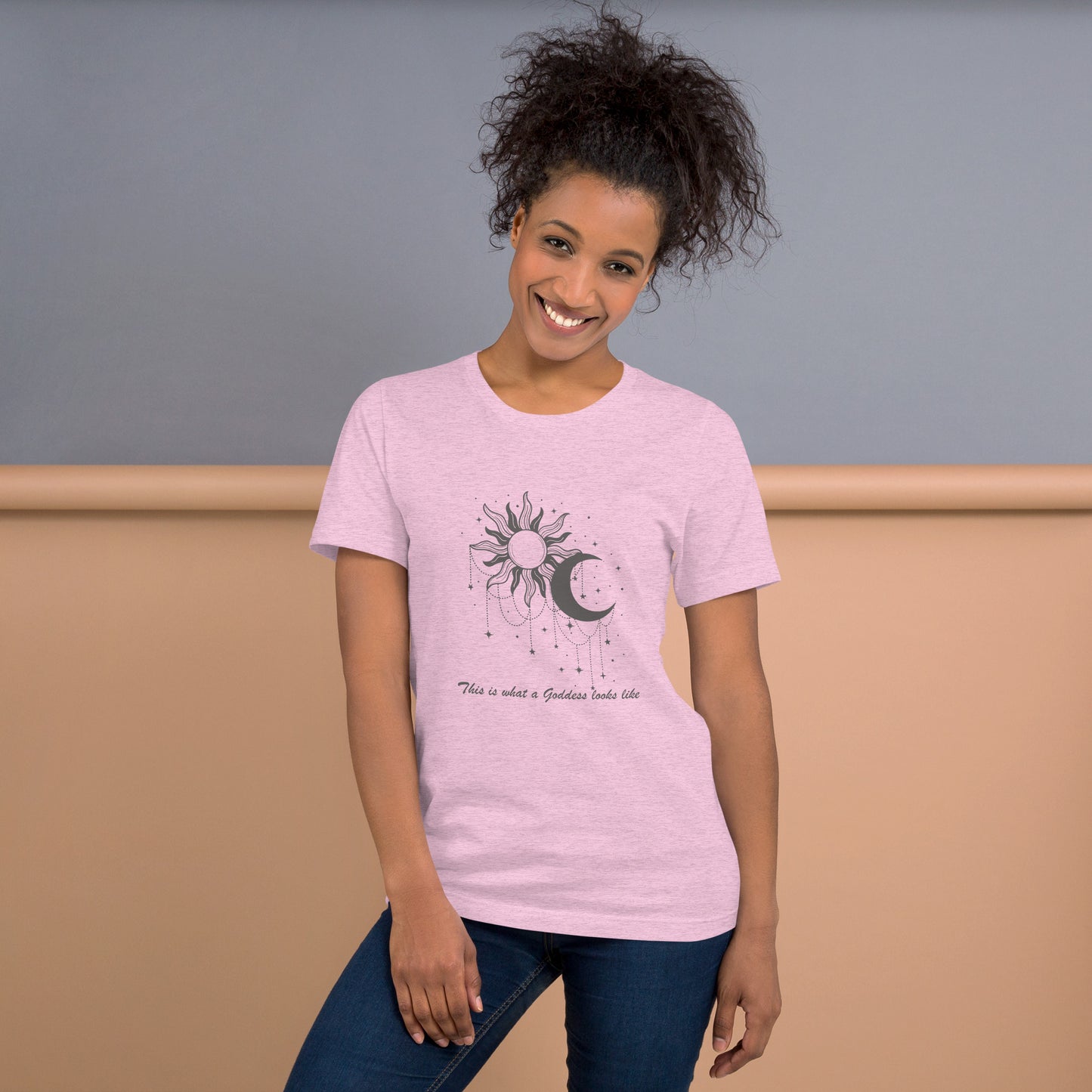 Goddess Gray Unisex T-Shirt