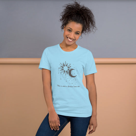 Goddess Gray Unisex T-Shirt