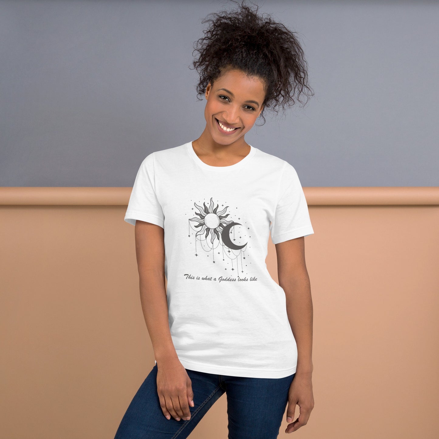 Goddess Gray Unisex T-Shirt