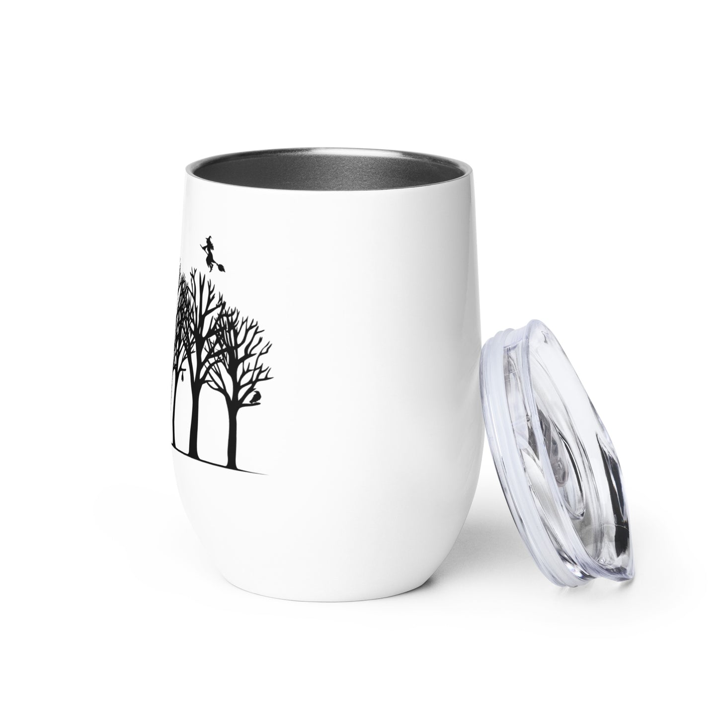 Witchy Halloween Wine Tumbler